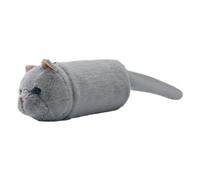 ARIOU Realistic Fluffy Plush Cat Bag - Cat Shape Handbag Purse Plush Cat Shape Animal Purse Realistic Cat Purse Cat Purse Cat Bag, Gray, Consulte la descripción, See description