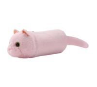 ARIOU Realistic Fluffy Plush Cat Bag - Cat Shape Handbag Purse Plush Cat Shape Animal Purse Realistic Cat Purse Cat Purse Cat Bag, Pink, Consulte la descripción