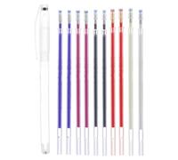 ARIOU Sewing Fabric Markers, Heat Disappearing Ink With 10 Refills, Sewing High Temperature Disappearing Set, Fabric Pens Set Sewing Fabric Marker High-temp Disappearing