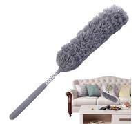 ARIOU Telescoping Duster, Flexible And Bendable Cleaning Tool, Retractable Dust Duster, Reusable Fibre Dusting Brush, Cobweb And Ceiling Duster With Ergonomic Telescoping Poole For Car, Furniture