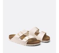 Ariozona Double-Strap Mules Off-White