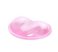 Arisase Soft Mouse Wrist Rest Pad Comfortable Cool Silicone Gel Ergonomic Cushion Small-Sized Hand Pain Relief Support Pad with Gel-Filled for Laptop Computer Office & Home (Light Pink)