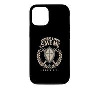 Arise O Lord Save Me Psalm 3:7 Christian Faith Case for iPhone 12/12 Pro