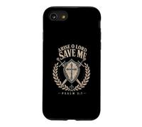 Arise O Lord Save Me Psalm 3:7 Christian Faith Case for iPhone SE (2020) / 7/8