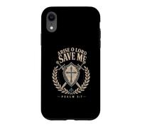 Arise O Lord Save Me Psalm 3:7 Christian Faith Case for iPhone XR