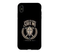 Arise O Lord Save Me Psalm 3:7 Christian Faith Case for iPhone XS Max