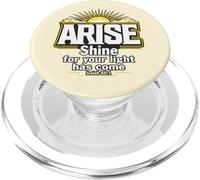 Arise Shine For Your Light Has Come Isaiah 60:1 PopSockets PopGrip for MagSafe