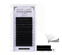 Arison Lashes Easy Fan Lashes Volume Extension Supplies 0.03丨0.05丨0.07丨0.10 Thicknesses B丨J丨C丨CC丨D丨DD丨M丨L Curl Eyelash Extension 1 Second Blooming Flower Fake Lashes Self Fanning (0.07-D-11-14mix)