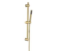 Arissa Brushed Brass Shower Slider Rail Kit