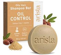 Arista Balancing Shampoo Bar for Greasy Hair, Sidr Fruit Powder, Jojoba & Yellow Clay, Sulfate Free Shampoo Bar, Eco and Solid Shampoo Bar (80 g)