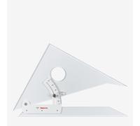 Aristo : Adjustable Set Square : 45 Degrees : 10in