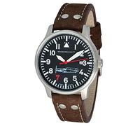 Aristo Am - Messerschmitt Fliegeruhr Stainless Steel 'Red 7' With Ronda Quartz Movement - Me109-42R7