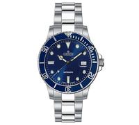 Aristo Aquaristo 4H98294 Men's Automatic Diver Watch, Silver-Blue