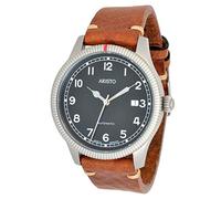 Aristo Men's watch automatic vintage watch 3H190 leather