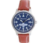 Aristo Mens-Watch Messerschmitt Watch Boxer- Watch ME-BOXER2 Leather