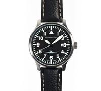 ARISTO Messerschmitt Stainless Steel Aviator Watch with Ronda Quartz Movement ME108-42S