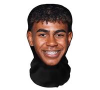 Aristo Solutions Lifelike 3D Printing Full Face Mask, Breathable, Lightweight and Comfortable, Great for Cosplay, Parties, Halloween, Carnival and Events, Lamine Yamal, Barcelona