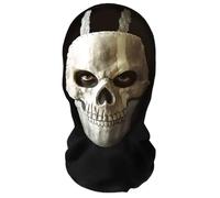 Aristo Solutions Realistic Ghost 3D Print Full Face Mask - Breathable, Lightweight & Comfortable, Ideal for Cosplay, Parties, Halloween, Carnival & Events Funny COD MW 2