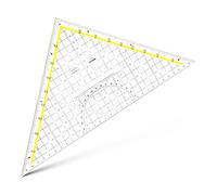 Aristo TZ-Dreieck - Set Square Plexiglass 225 mm