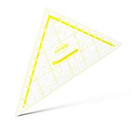 Aristo Wall Plaque TZ Triangle 80 cm Hypotenuse with Handle Plastic Transparent