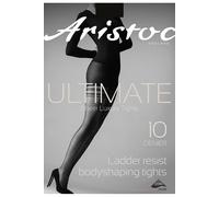 Aristoc Women's 10 Denier Ultimate Ladder Resist Banded Bodyshaper Tights - Nude | Size: Medium Aristoc Nude M