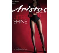 Aristoc Women's 10 Denier Ultra Shine Tights - Black | Size: Large Aristoc Black L