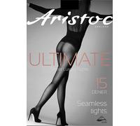 Aristoc Women's 15 Denier Ultimate Seamless Tights - Black | Size: Medium Aristoc Black M