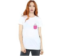 Aristocats Marie Chest Cotton Boyfriend T-Shirt Disney White XXL