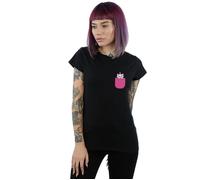 (XL, Black) Disney Womens/Ladies Aristocats Marie Chest Cotton T-Shirt