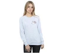 Aristocats Marie Sweet Backside Breast Print Sweatshirt Disney Grey XXL