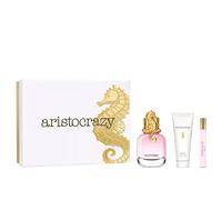 Aristocrazy Brilliant 80ml EDT, 75ml Body Lotion, 10ml EDT Spray - Gift Set New