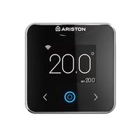 Ariston 3319126 Smart Thermostat WiFi Cube S Net Wired, Black/White, 10,4 x 1,9 x 10,4 cm