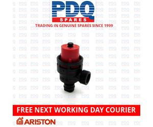 ARISTON CLAS HE, COMBI A, E COMBI & GENUS HE PRESSURE RELIEF VALVE 61312668 NEW