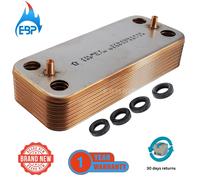 Ariston Combi A 24 MFFI DHW Water Heat Exchanger 61302409-01