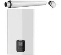 Ariston Next Evo X 16 Litre Gas Water Heater Including Standard Horizontal Flue kit 2 Year Warranty White