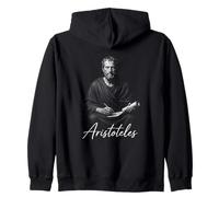 Aristoteles Ancient Greek Philosophy Scholar Icon Zip Hoodie
