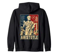 Aristotle Classical Greek Philosopher Logic Symbol Zip Hoodie