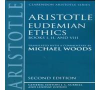 Aristotle Eudemian Ethics: Books I, II, & VIII Paperback Aristotle Multicolor