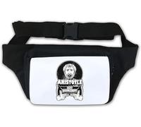 Aristotle is My Homeboy Greek Philosopher Waist Bag Fanny Pack White