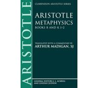 Aristotle - Metaphysics Books B and K 1-2 - New paperback or softback - L555z