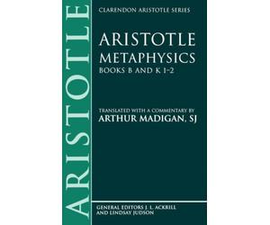 Aristotle - Metaphysics Books B and K 1-2 - New paperback or softback - X555z