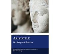 Aristotle: On Sleep and Dreams (Aris & Phillips Classical Texts)