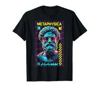 Aristotle Philosophy Metaphysica Metaphysics Funny Techno Value Graphic T-Shirt