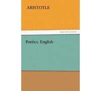 Aristotle - Poetics. English - New paperback or softback - 00 - X555z