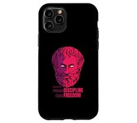 Aristotle Quote Through Discipline Comes Freedom Philosopher Case for iPhone 11 Pro