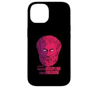 Aristotle Quote Through Discipline Comes Freedom Philosopher Case for iPhone 14