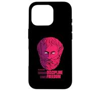 Aristotle Quote Through Discipline Comes Freedom Philosopher Case for iPhone 16 Pro