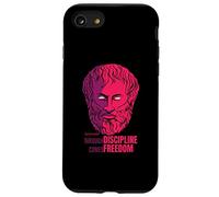 Aristotle Quote Through Discipline Comes Freedom Philosopher Case for iPhone SE (2020) / 7/8