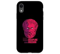Aristotle Quote Through Discipline Comes Freedom Philosopher Case for iPhone XR