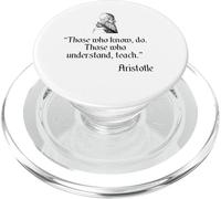 Aristotle Shirt on Education & Teaching Aristotle Philosophy PopSockets PopGrip for MagSafe